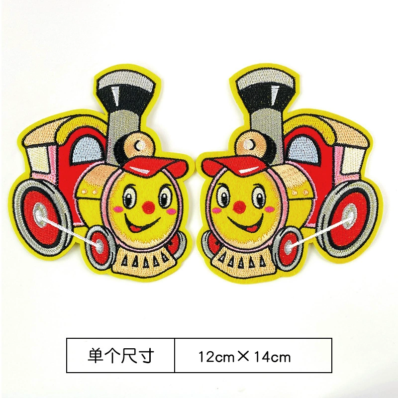 Big cartoon down jacket, mosquito net, children's stickers, with embroidery