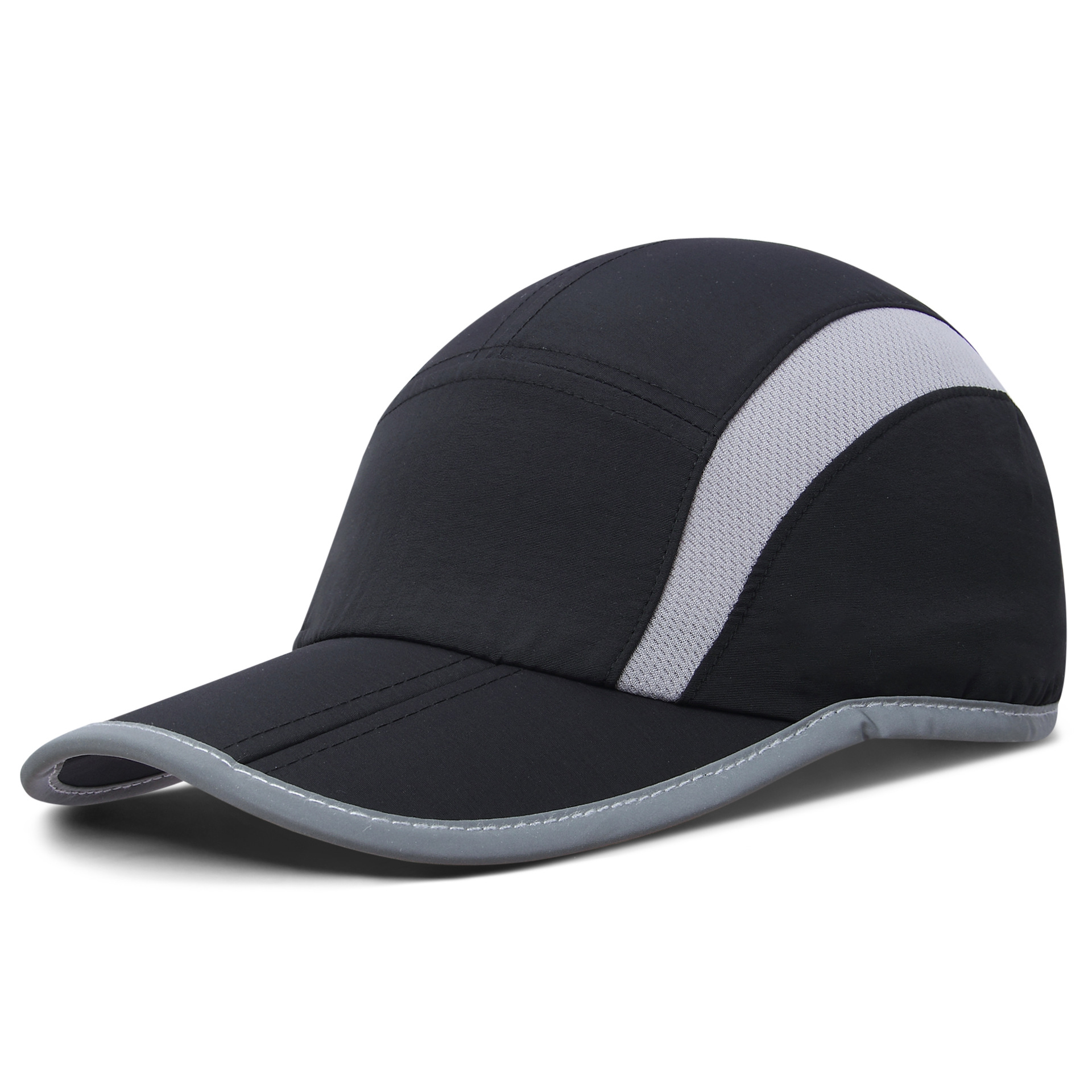 アウトドア帽春夏日よけ三つ折り野球帽速乾百合日焼け止め帽男女通用ランニング帽子工場