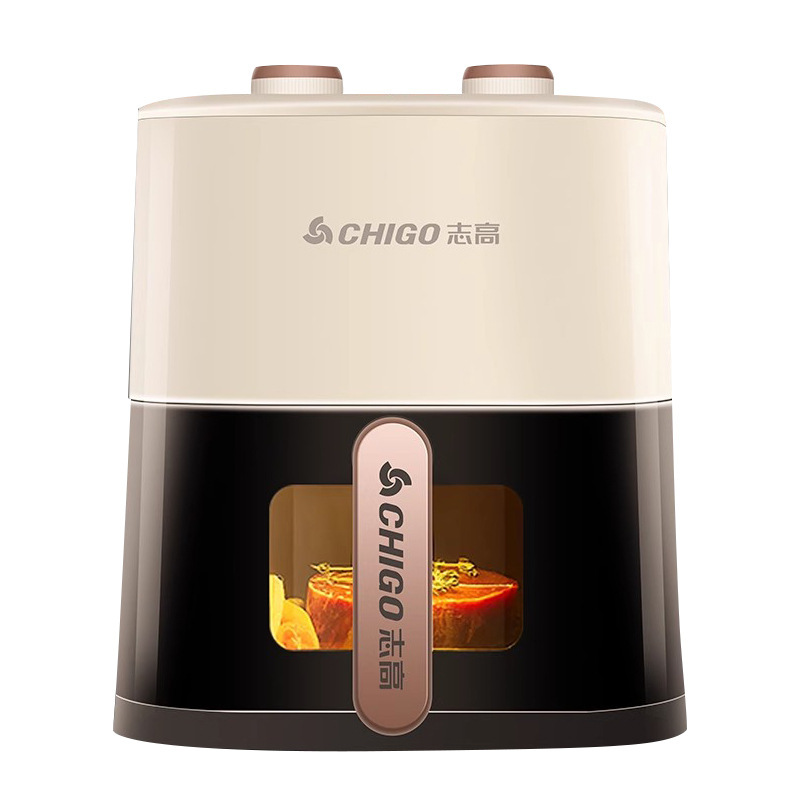 Chigo エアフライヤー家庭用多機能全自動大容量フライドポテトマシンインテリジェントな新しいオーブン|undefined