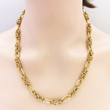 多款式夸张几何麻花不锈钢项链个性潮嘻哈男士女士通用不锈钢项链