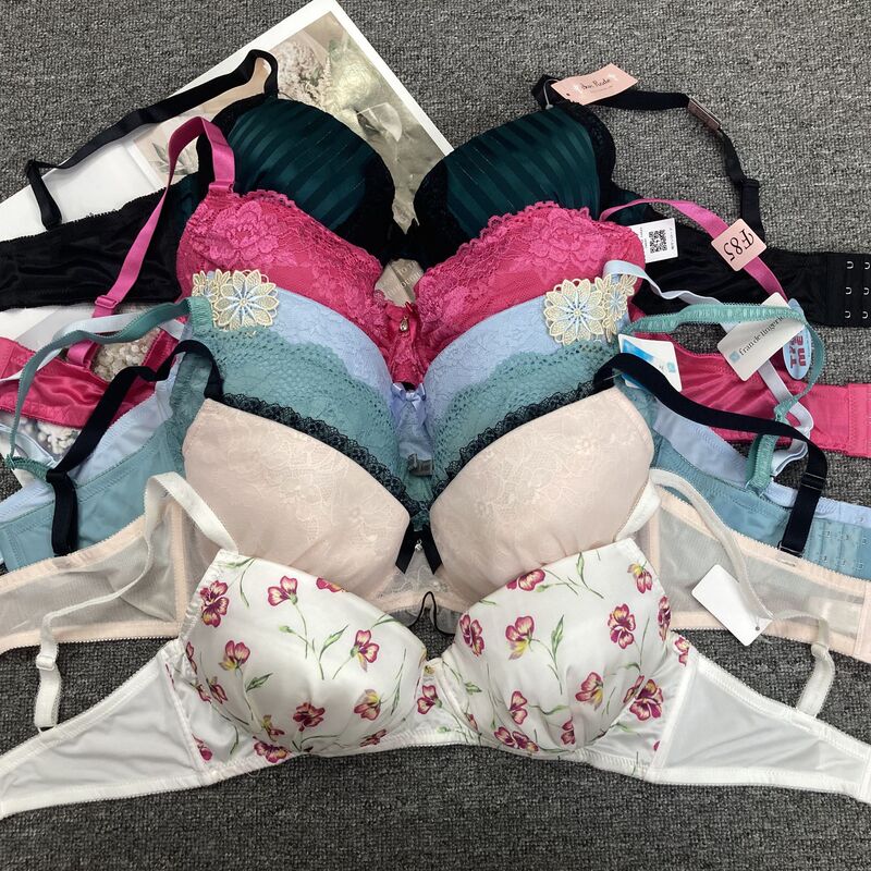 杂款日系女士蕾丝绣花文胸定型收副乳EFG cup|undefined