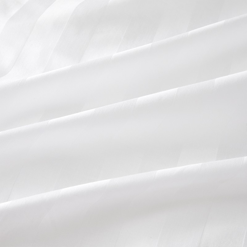 Cotton white sheet, duvet, material