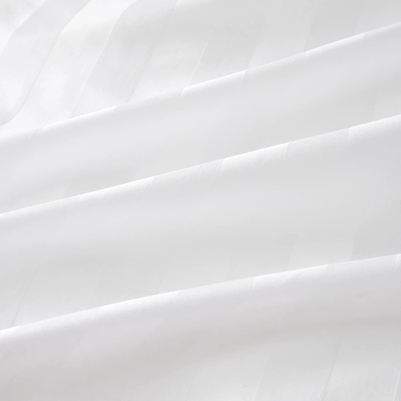 Cotton white sheet, duvet, material