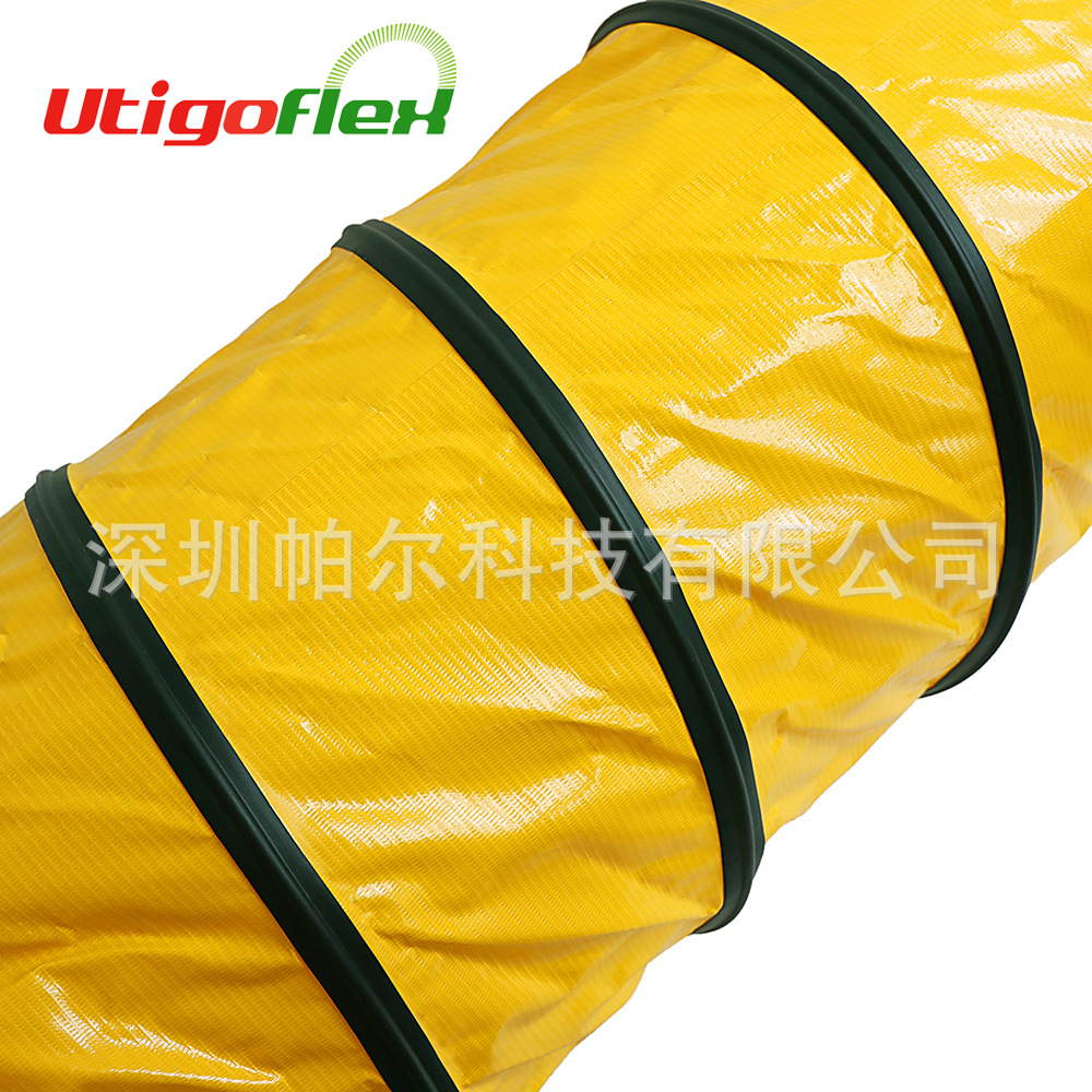 厂家大量供应各种规格矿山用便携式通风管机场廊桥空调送风管