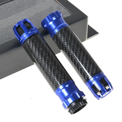 cover off-road sports car throttle – Motorcycle Handle Cover - 1-227-carbon-fiber-handle-glue-blue