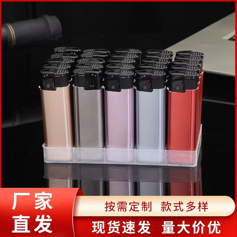 塑料防风打火机家用超市批发一次性打火机包画创意打火机定 做