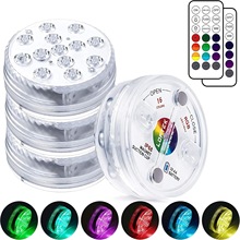 RF潜水灯LED带磁铁泳池水族馆浴缸洗澡喷泉池塘水底池花瓶地下灯