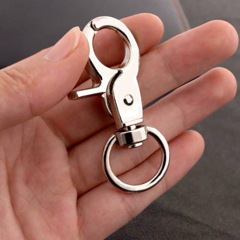 Универсальный брелок из нержавеющей стали, золотые аксессуары, DIY