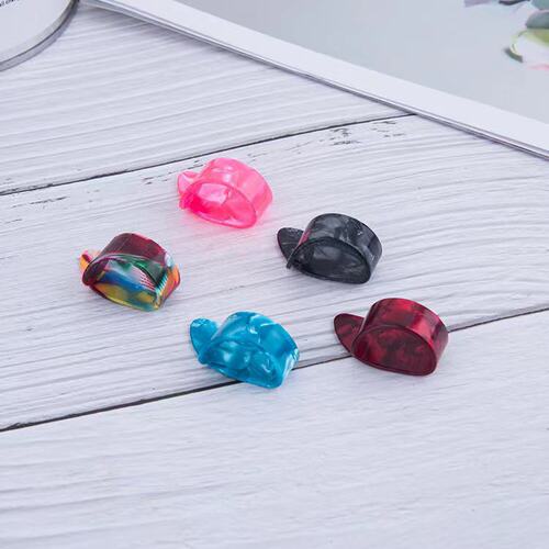Celluloid Guitar Thumb Pick Guitar Ukulele Thumb Index Finger Pick Musical Instrument Accessories