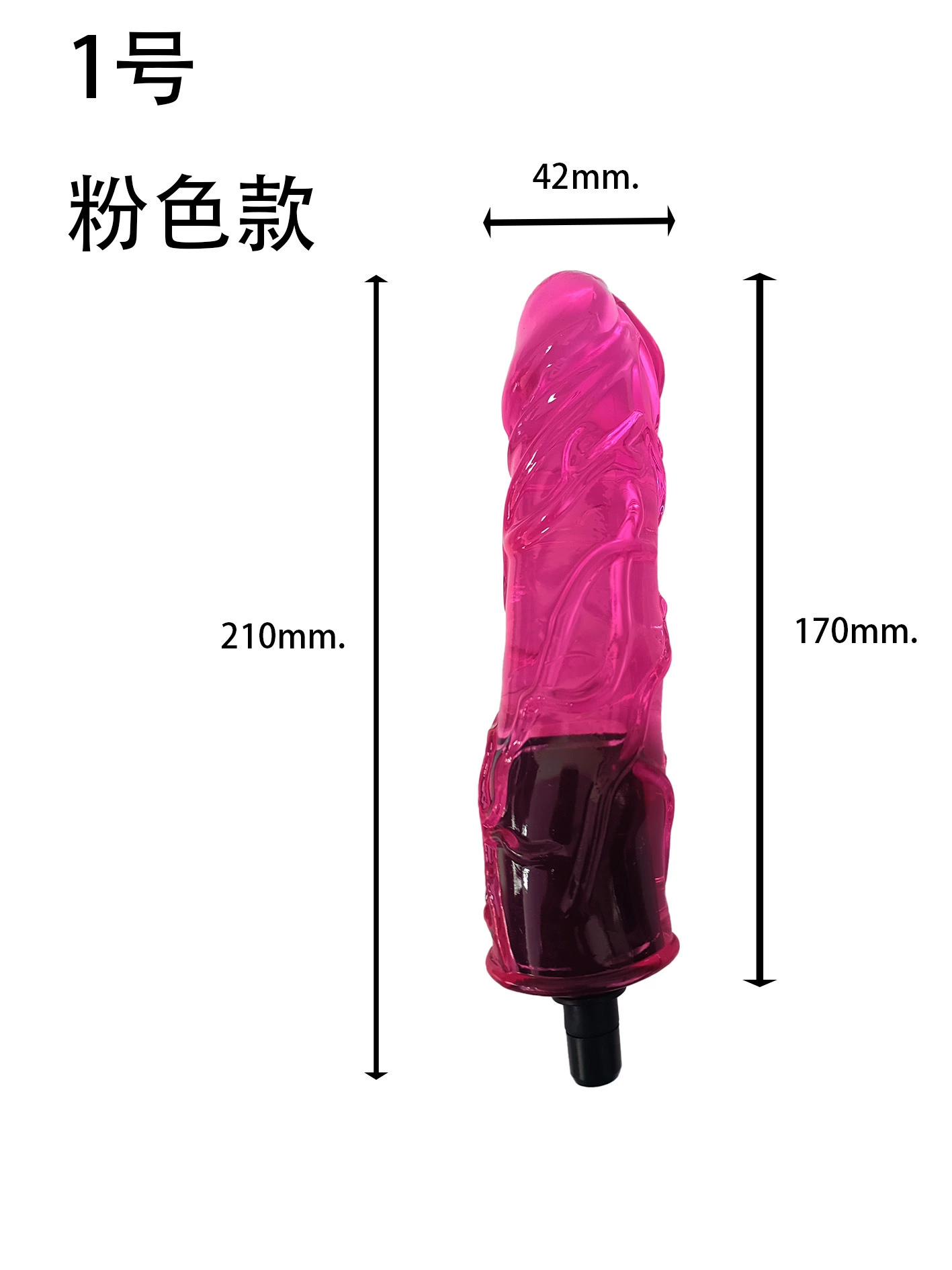 Replaceable Massage Gun Heads, 12 mm Interface, Silicone Quiet Attachments, Multi-Shape Kit