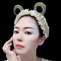 Белая маска для глаз Crystal Eye Mask продается на платформе прямой трансляции, Женская увлажняющая маска для глаз White