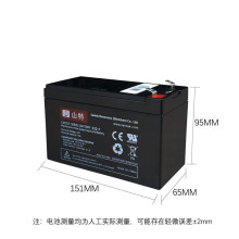 山特12V100AH 65AH 38AH 26AH 蓄电池C12-100阀控式免维护铅酸UPS