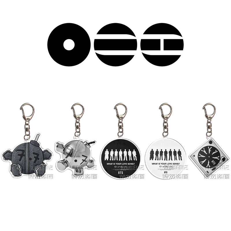 Bts Arirang World Tour Acrylic Keychain Doll Cd Pendant Kim Taehyung Merchandise