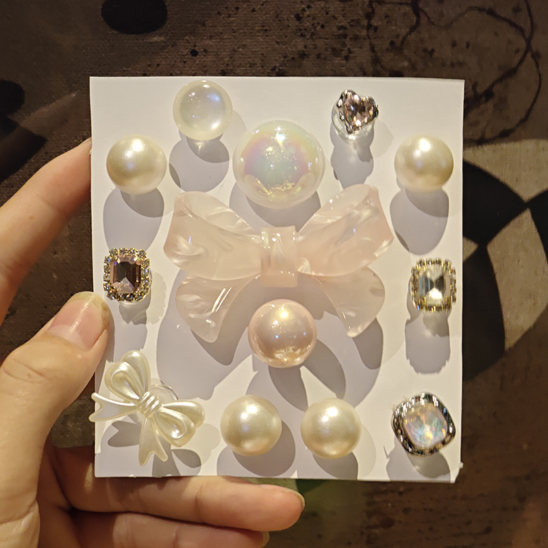 新しいレトロな下駄、花、パール、リボン、花、ダイヤモンドがちりばめられた、取り外し可能な下駄、花、靴のバックル|undefined