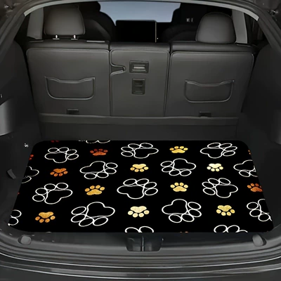 Avtomobil döşəmə paspasları — Style Car Mat, Cute Cat - 26321hbxd-13-75100cm-crystal-velvet-dot-plastic-bottom