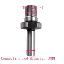 手紧三爪四爪自定心卡盘电钻连接杆 M14*1电机轴车床微型6-12mm轴