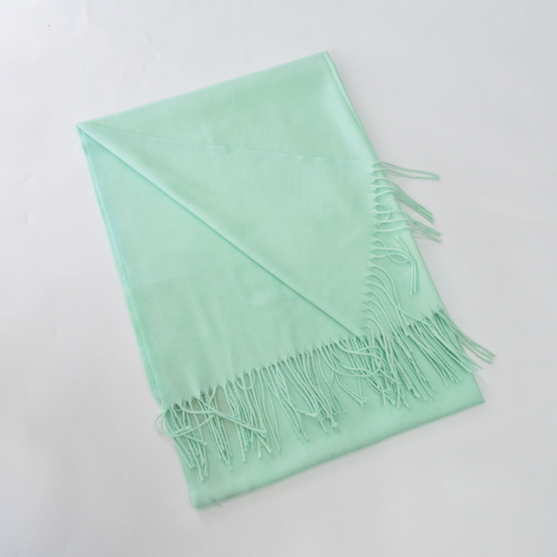 Bufanda de Color Sólido de Invierno de Haohao Clothing para Estudiantes y Parejas, Chal Grande de Estilo Coreano, Cálido, Suave y Versátil.