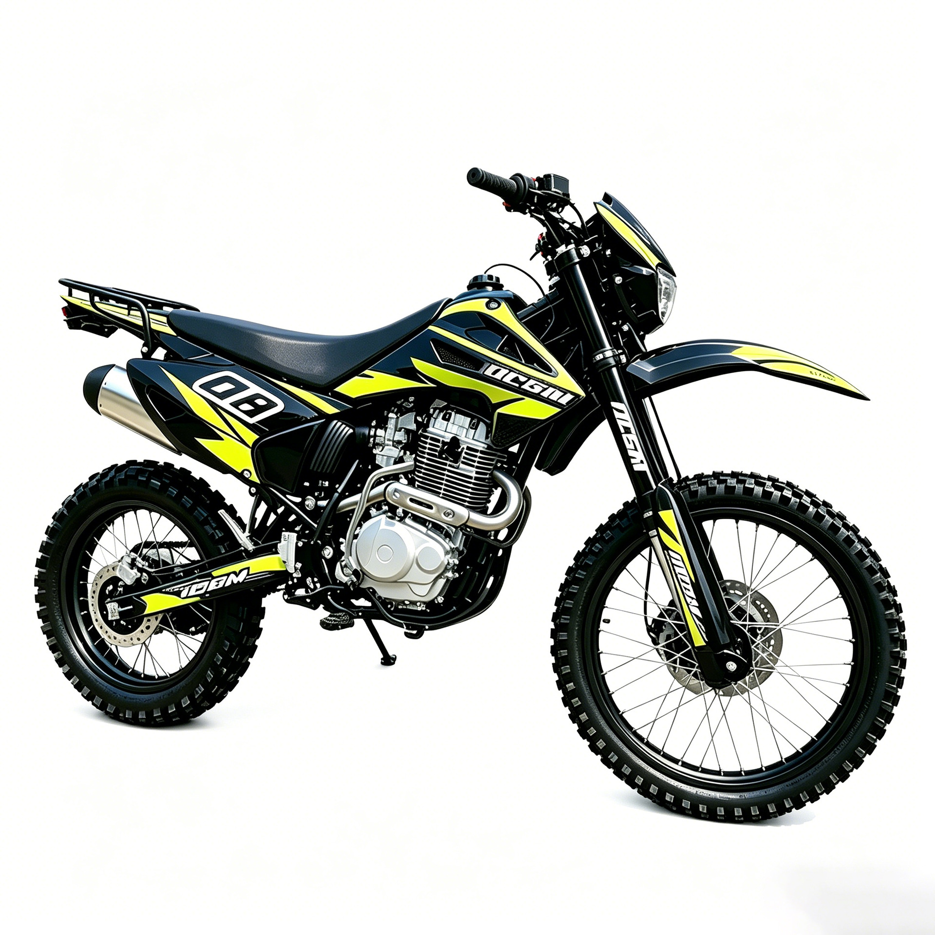 Motocicleta Todo Terreno CQR 250cc de Hierro, Inicio Eléctrico para Carreteras de Montaña image 6