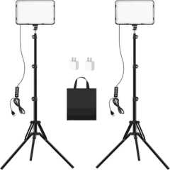 ALTSON 越境ホットセール 12 インチ 5V 1.6m リフレクターブラケットライブフィルライト LED フラットフィルライト