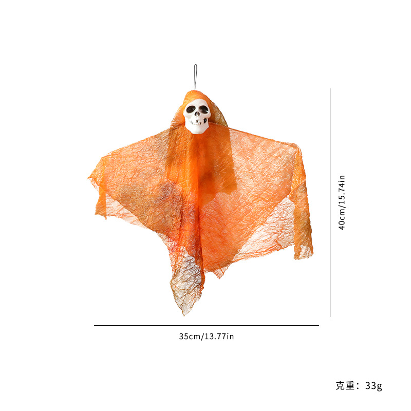 Amazonas nueva gaza fantasma fiesta fantasma novia de la muerte Halloween decoración de Halloween atmósfera de terror