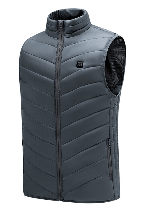 Chaleco de calefacción de doble control chaleco eléctrico 11 piezas de carga calefacción ropa de algodón Chaleco de calefacción eléctrica transfronteriza Amazon