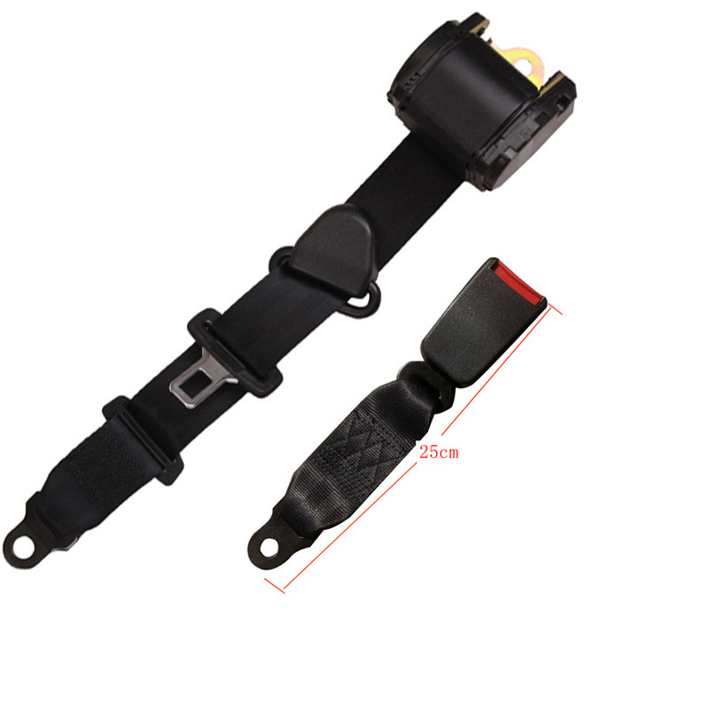 Fully Automatic Retractable Three-Point Safety Belt for Passenger Cars Emergency Locking Car Three-Point Safety Belt Set