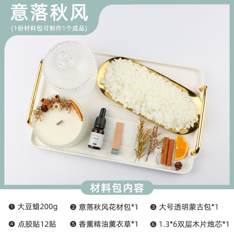 Paquete de materiales de flores secas de banana, paquete de paquetes