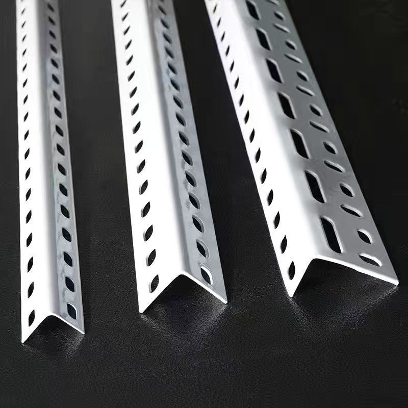ユニバーサルアングル鋼棚材料棚アングル鋼棚ストリップ diy 棚収納ラック多層アングル鋼ブラケット穴付き|undefined