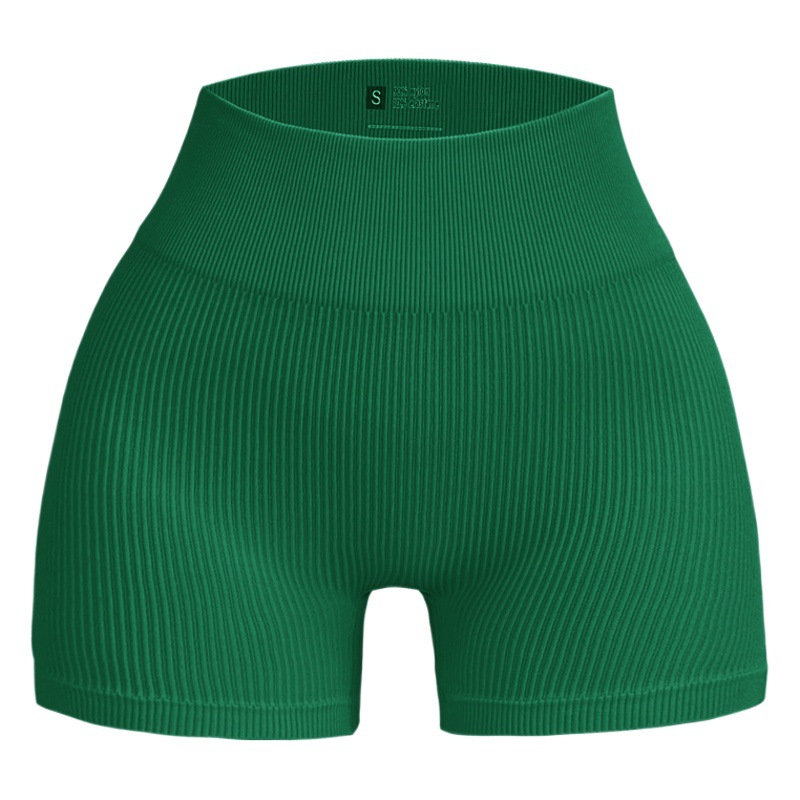 Pantalones cortos de yoga de cintura alta con levantamiento de cadera al aire libre, pantalones cortos deportivos para correr, ropa de yoga para mujer, pantalones de fitness, pantalones cortos deportivos de secado rápido para mujer