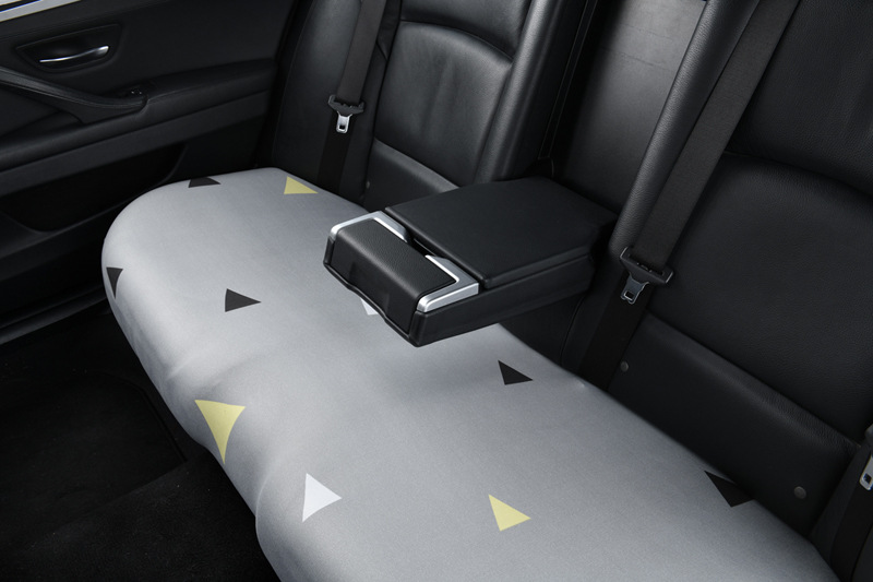 Elastic universal car seat cover, rear split-type waterproof seat cushion cover, backrest cover, headrest cover, simple elastic design
