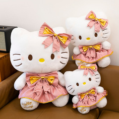 かわいいハローキティ人形ぬいぐるみ布人形人形睡眠枕ガールフレンドの誕生日プレゼント