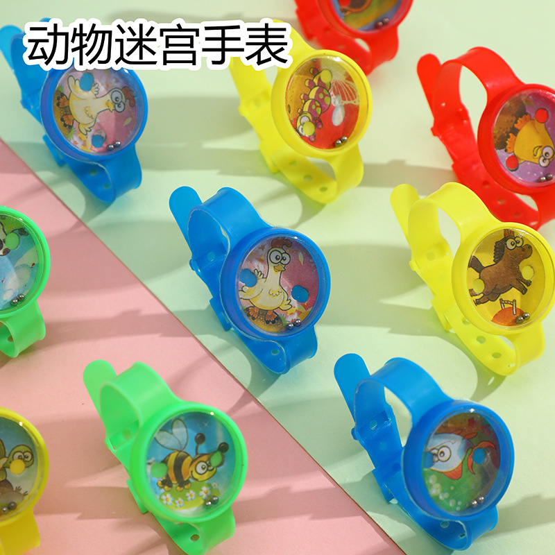 Niños inteligencia animal pequeño laberinto reloj jardín de infantes pequeños regalos alrededor de la escuela barraca de juguetes al por mayor