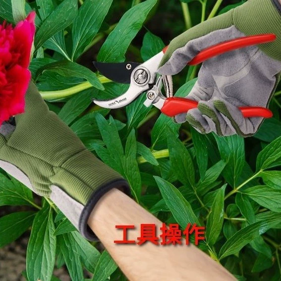 Защита от солнца, дышащие, износостойкие, мягкие летние перчатки из свиной кожи, защитные перчатки для садовых сборок и ремонтных площадок.