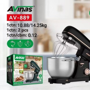 Avinas-889 Eu 8.8L Stand Mixer 2Pcs/Ctn 0.12Cbm