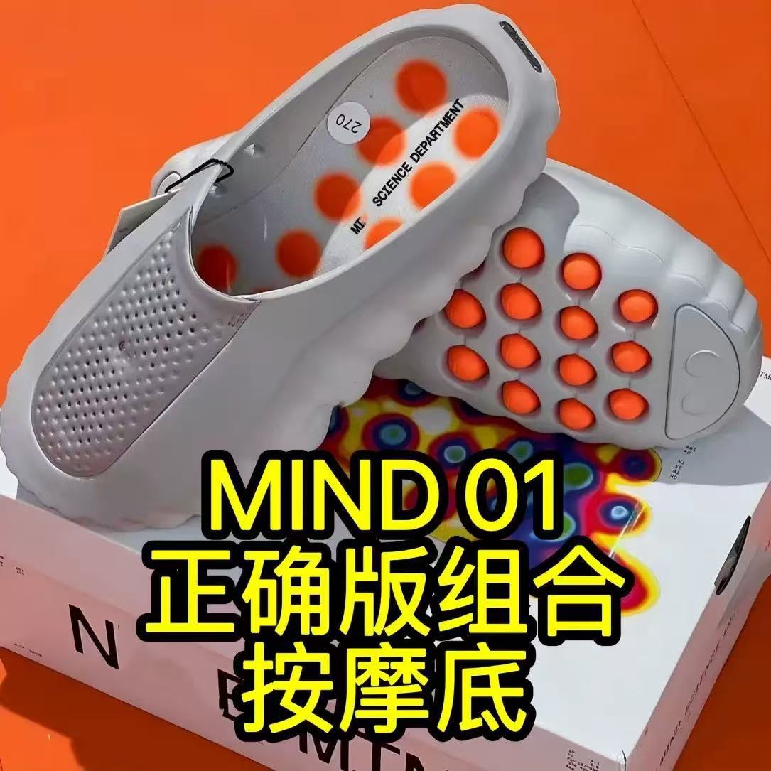 Zuecos deportivos casuales cómodos de estilo europeo y americano, con suela gruesa y aumento de altura, modelo Mind 001, de Putian, para comercio exterior.