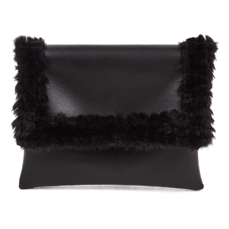 2022 color sólido embrague de las mujeres de gran capacidad elegante todo partido sobre bolsa multifuncional pu bolsa de almacenamiento de material