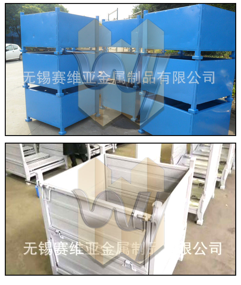 Оборот Box 甄选铁皮周转箱赛维亚生产料箱重型储物箱铁皮周转箱