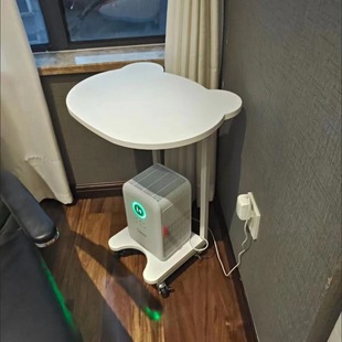 Panda movable sofa side table small coffee table living room small apartment bedside table modern simple table bedside table