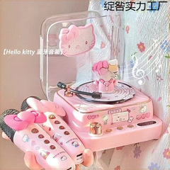 ハローキティブルートゥース音響レコード機kt猫スピーカー家庭用マイク誕生日に女の子の親友を送る