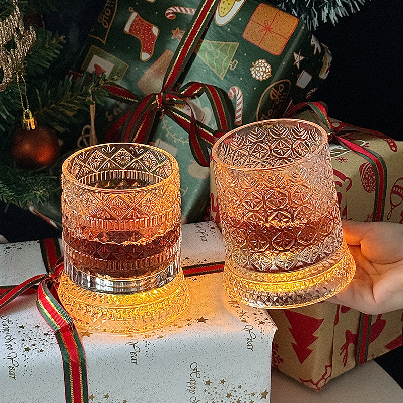 [Whole Wholesale] Whiskey glass tumbler with base