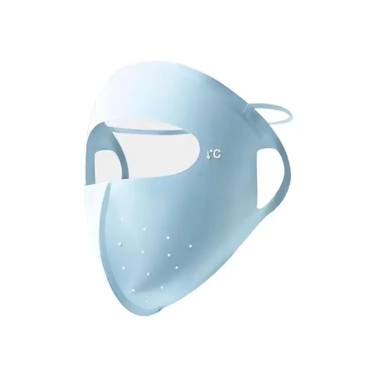 L03 원활한 전체 얼굴 작은 얼음 피부-블루