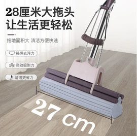 拖把、拖布桶;拖把配件;平板拖把