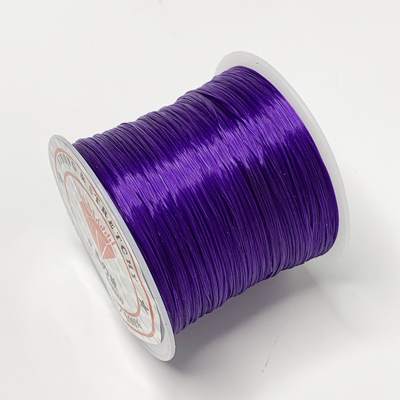 Cordón de pulsera de alta calidad de alambre plano elástico, cordón de cuentas resistente al desgaste, cordón de juego de alta elasticidad, cordón especial para pulsera