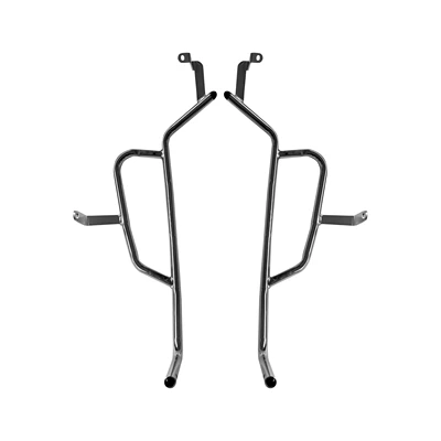 Suitable for Suzuki US125T electroplated Motorcycle bumper - electroplated-silver-rear-bar