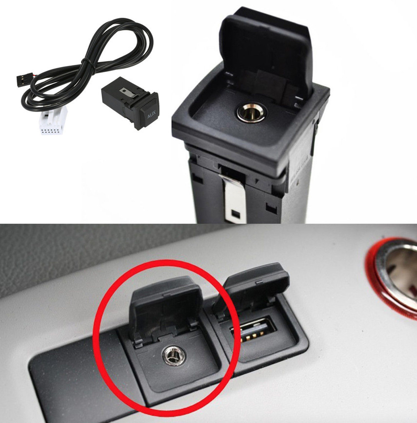 Suitable for Volkswagen Rcd510Rcd310Rcd300 Golf 6 Sagitar Kodak Octavia Aux Audio Cable