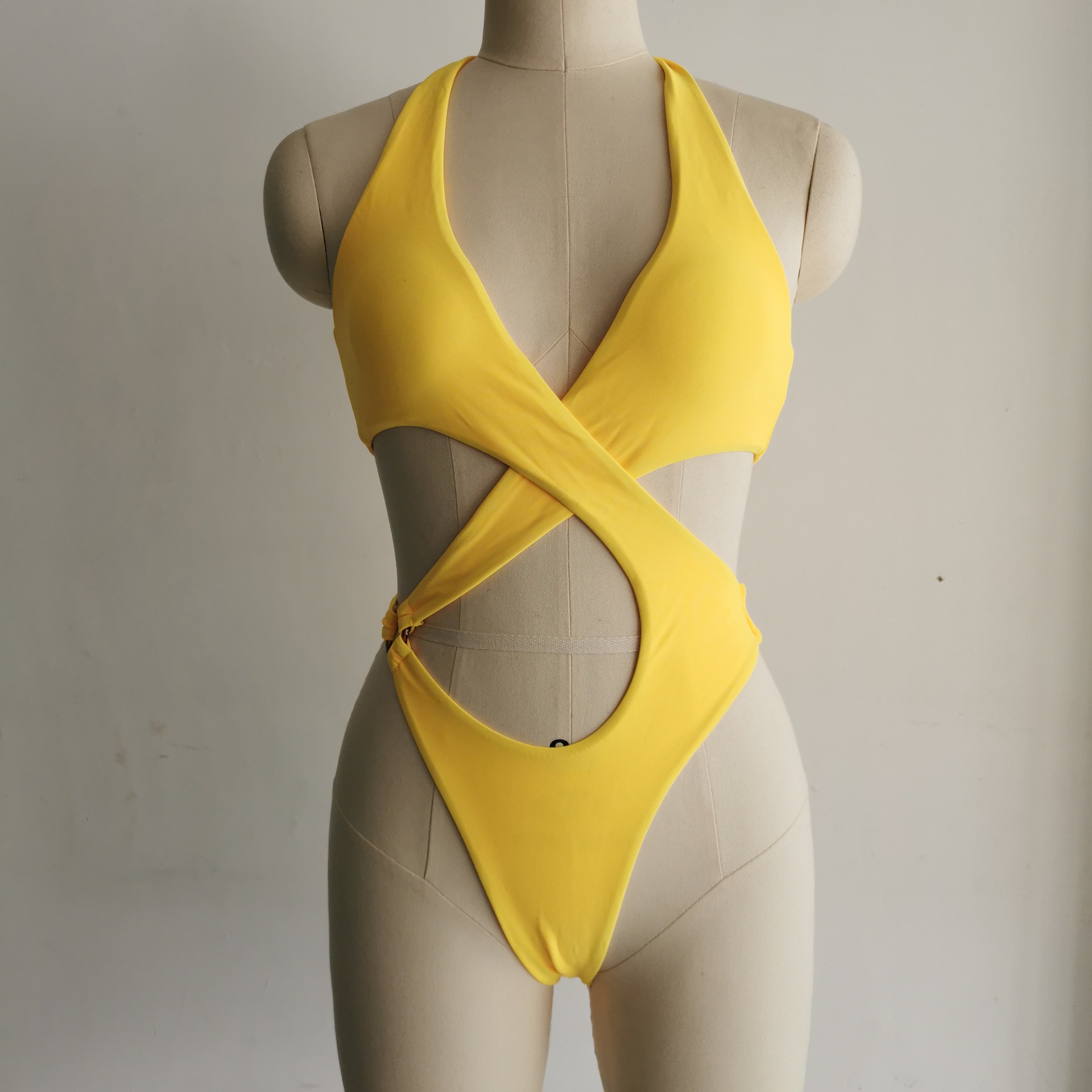 140g Weight Sleeveless Sleeve Length Pullovers Placket Type Nylon, Polyester Fabric Type Regular Top Length Bodysuit Tops Type 1 Piece Quantity Swimming Pool, Swimming Occasion Halter Neck Neckline Breathable Function Skinny Fit Type Solid Color Pattern Women'S Gender Fashion Style Women's Fashion Solid Color 1 Piece One Piece 19