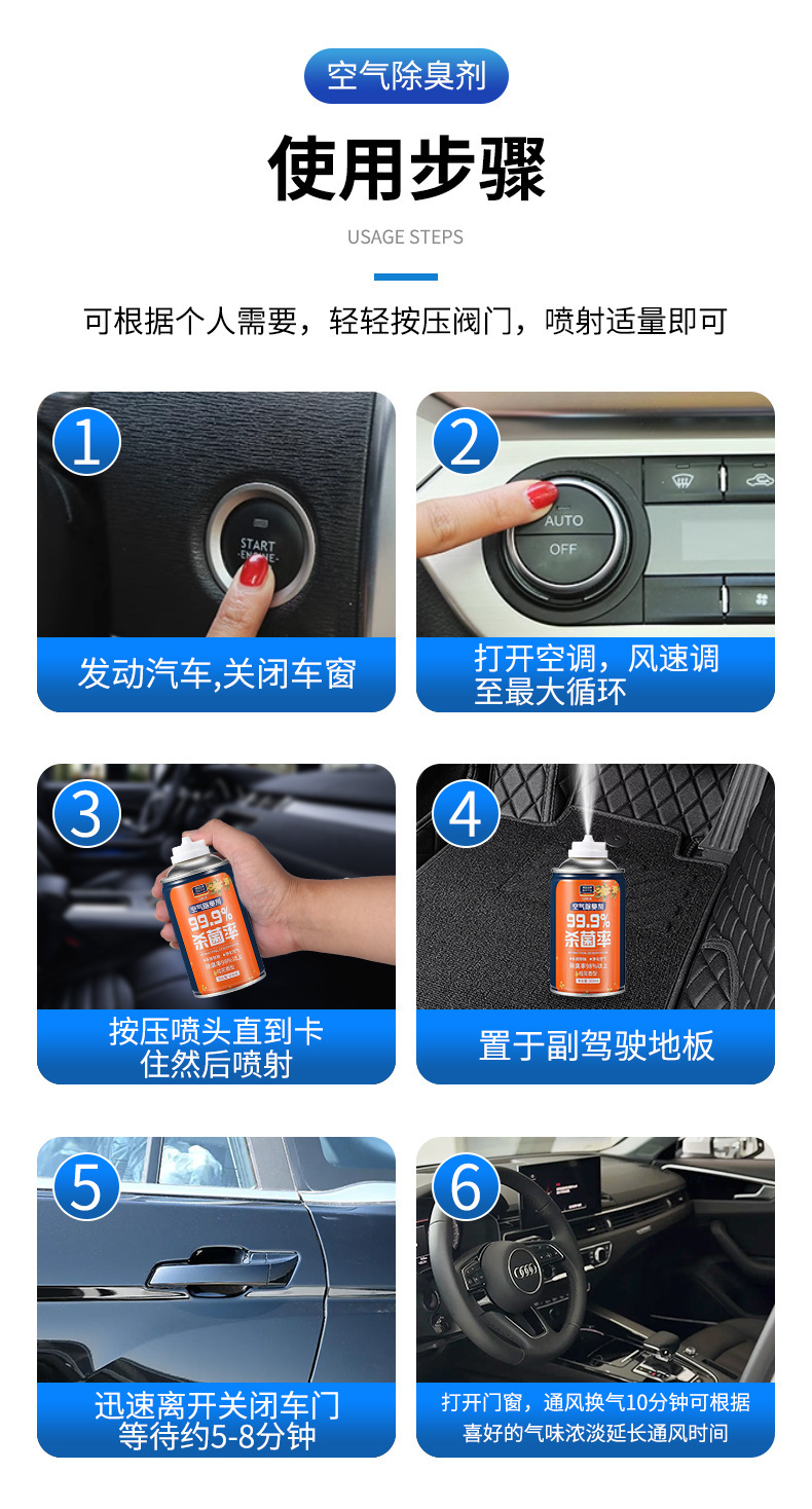 Creative Car Perfume, Car Fragrance, Aromatherapy Essential Oil, Car Fragrance, Long-Lasting Light Fragrance, Car Ornaments