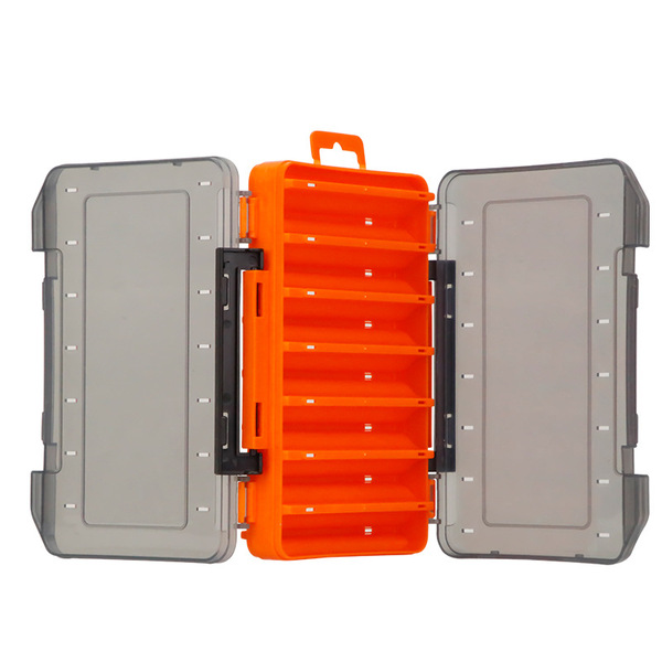 double-sided electronic storage box for fishing