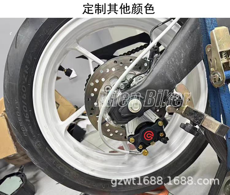 Suitable for Kawasaki Zx4R Zx4Rr Original Front and Rear Aluminum Alloy Wheels Zx4R Wheel Rims