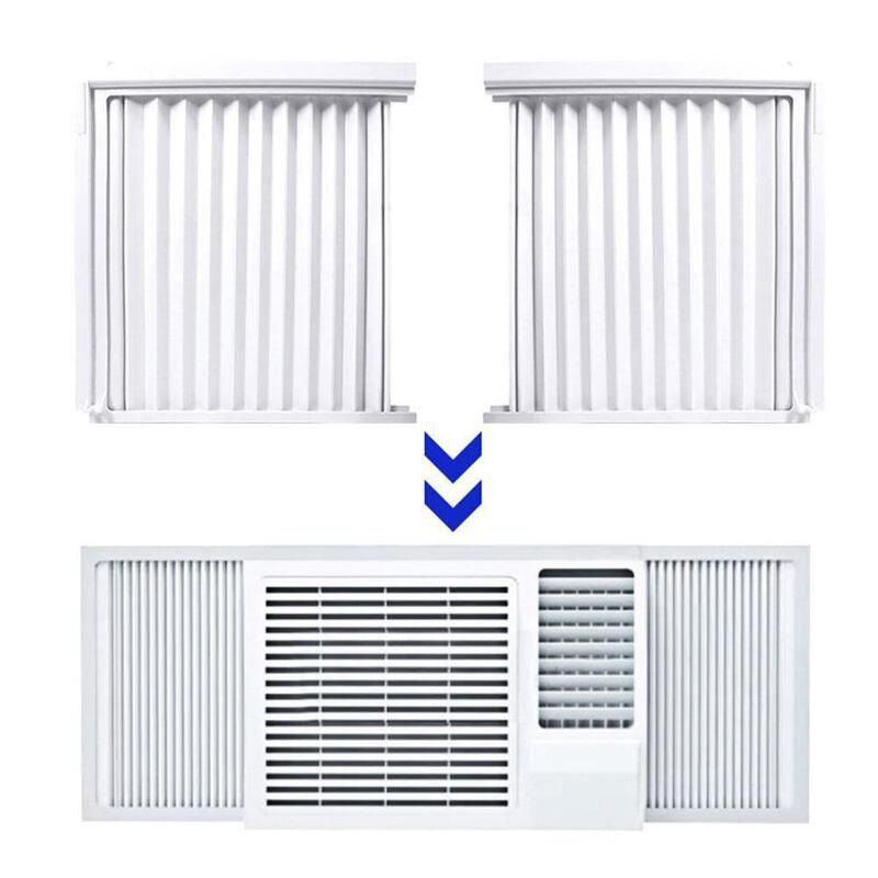 Window Air Conditioner, Window-Mounted Air Conditioner, Portable Air Conditioner, Window Baffle, Window Sealing Board, Retractable Louvered Windproof Panel Window Air Conditioner, Window-Mounted Air Conditioner, Portable Air Conditioner, Window Baffle, Window Sealing Board, Retractable Louvered Windproof Panel